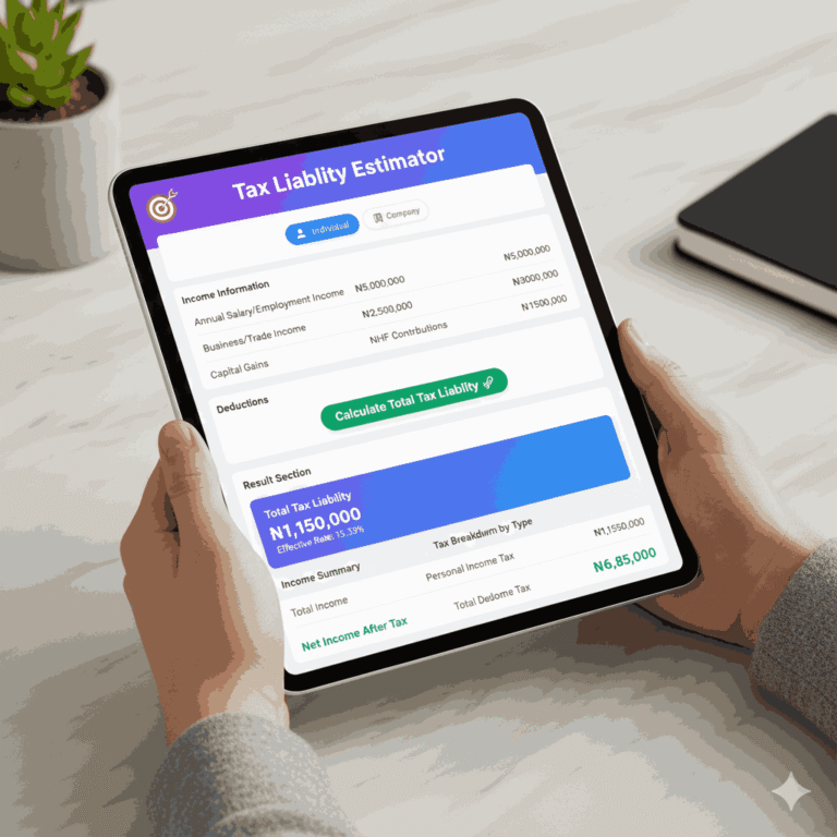 Nigeria Tax Liability Estimator