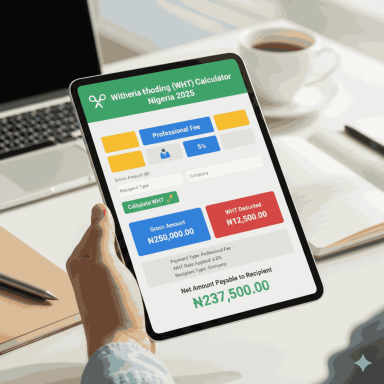 Nigeria Withholding Tax Calculator