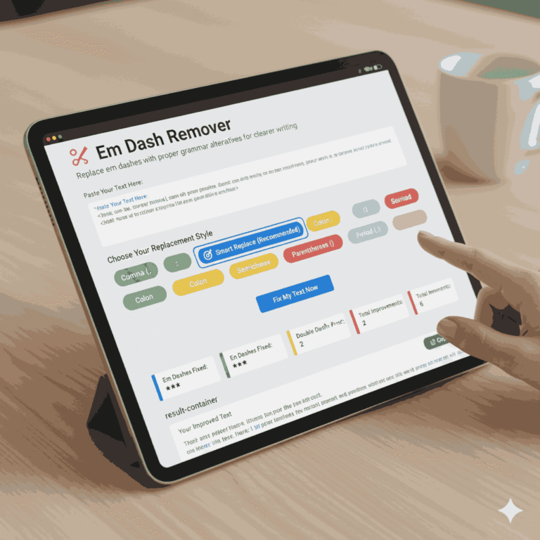 Em Dash Remover