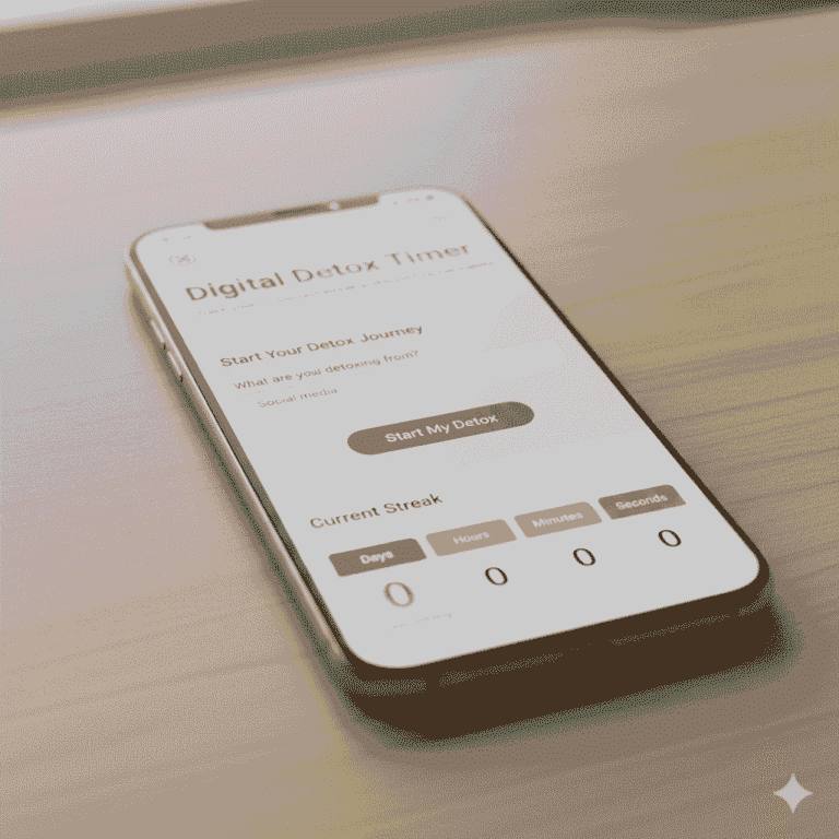 Digital Detox Timer