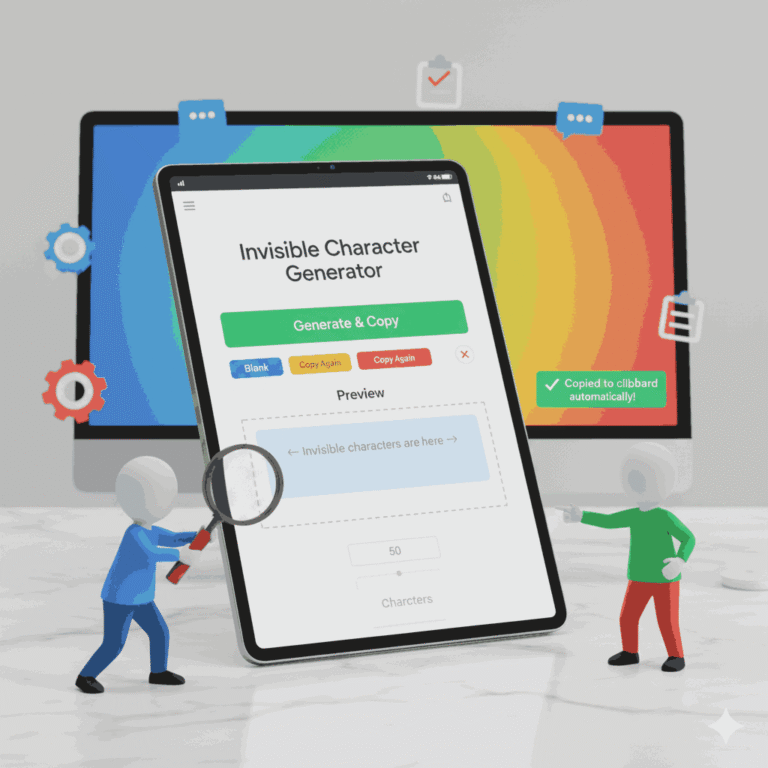 Invisible Character Generator