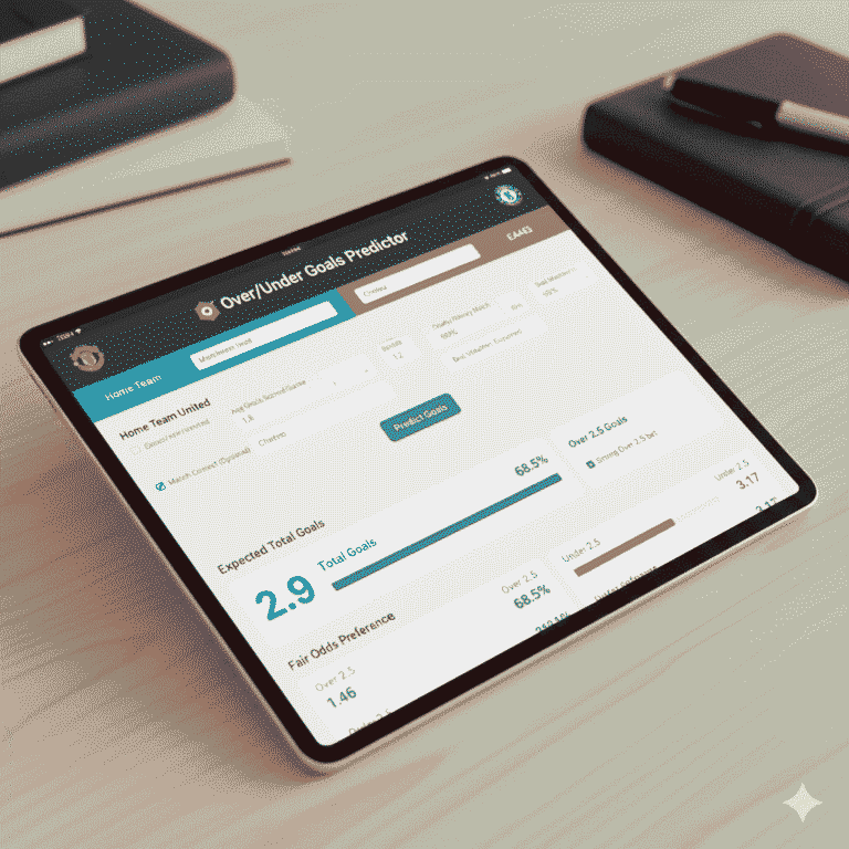 OverUnder Goals Predictor