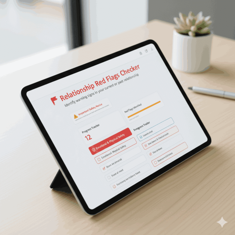 Relationship Red Flags Checker
